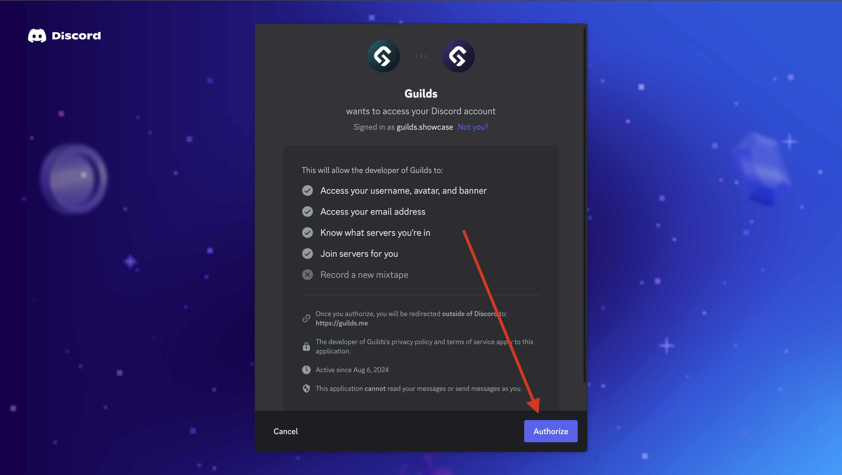 Discord OAuth